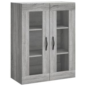 vidaXL Armoire murale sonoma gris 69,5x34x90 cm bois d'ing&eacute;nierie
