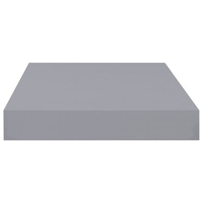 vidaXL Étagères murales flottantes 4 pcs Gris 40x23x3,8 cm MDF