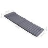 vidaXL Coussin de chaise longue Gris Daim