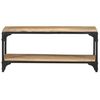 vidaXL Table basse 90x30x40 cm Bois de manguier massif