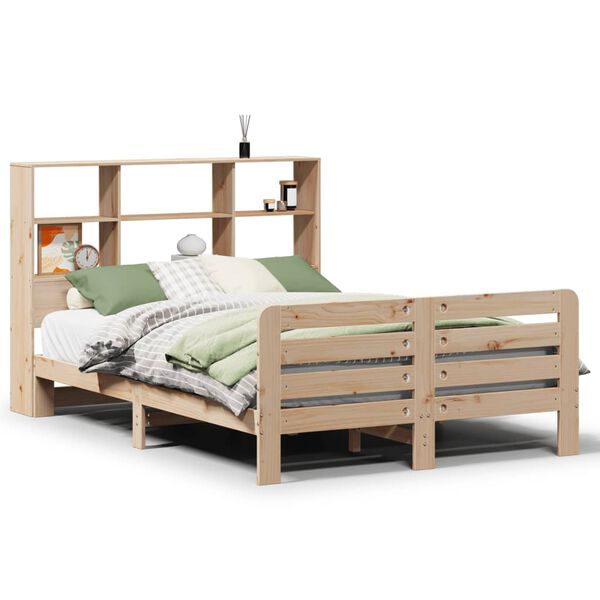 vidaXL Cadre de lit sans matelas 160x200 cm bois massif de pin