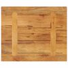 vidaXL Dessus de table 60x50x2,5 cm rectangulaire bois massif manguier
