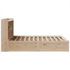 vidaXL Cadre de lit sans matelas 160x200 cm bois massif de pin