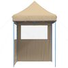 vidaXL Tente de f&ecirc;te Beige 200 x 200 x 306 cm Tissu Oxford