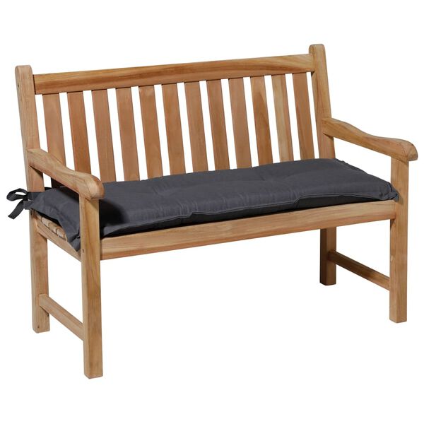Madison Coussin de banc Panama 150x48 cm Gris