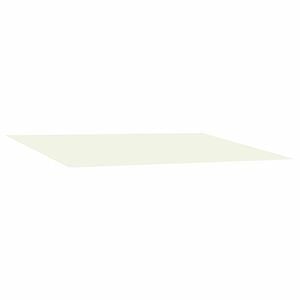 vidaXL Toile de rechange pour auvent Cr&egrave;me 500 &times; 300 cm Polyester