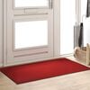 vidaXL Tapis d'entr&eacute;e Rouge et Noir 90 x 150 cm 100% Polyamide