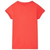 T-shirt pour enfants rouge 116