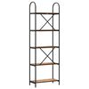 vidaXL &Eacute;tag&egrave;re Bois ancien 60 x 30 x 183 cm Bois d'ing&eacute;nierie