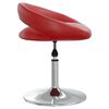 vidaXL Tabouret de bar Rouge bordeaux Similicuir