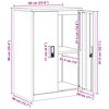 vidaXL Armoire de rangement Rose 60 x 40 x 90 cm Acier Lamin&eacute; &agrave; Froid