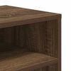 vidaXL Biblioth&egrave;que ch&ecirc;ne marron 66x31x80 cm bois d'ing&eacute;nierie