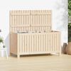 vidaXL Bo&icirc;te de rangement de jardin 121x55x64 cm Bois massif de pin