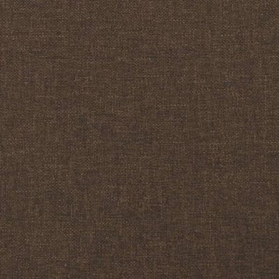 vidaXL Banc Marron foncé 70x30x30 cm Tissu