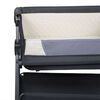 Baninni Lit b&eacute;b&eacute; Elia 92x55x82 cm Gris fonc&eacute;