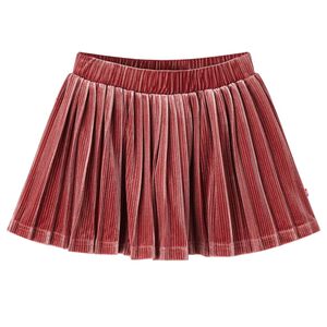 Jupe pliss&eacute;e pour enfants rose moyen 104