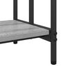 vidaXL Porte-v&ecirc;tements avec &eacute;tag&egrave;re Gris Sonoma 90 x 30 x 100,5 cm