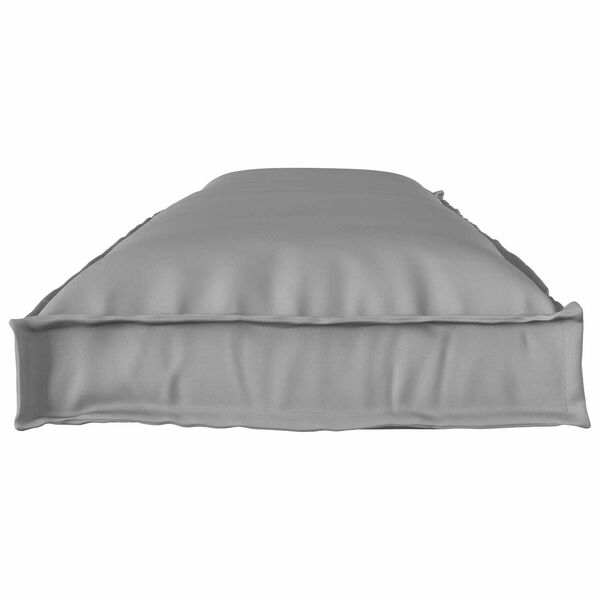 vidaXL Set de coussins de palette 2 pcs Gris 150 x 40 x 8 cm