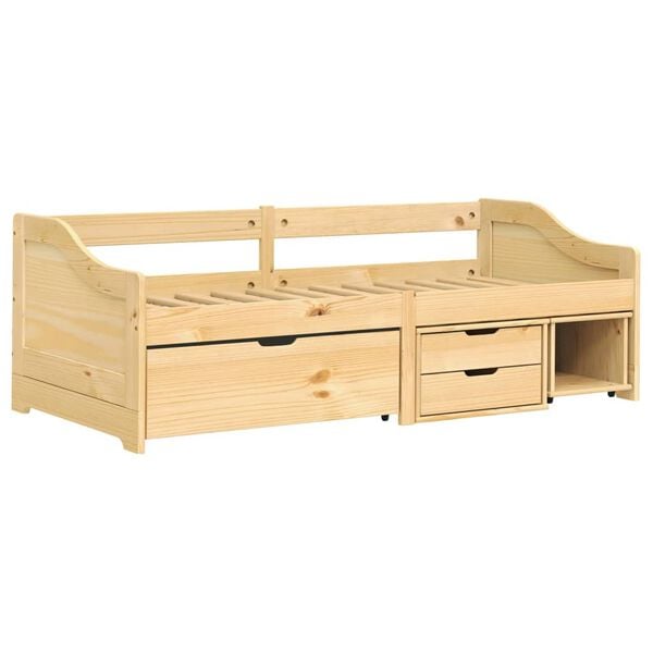 vidaXL Lit de jour avec 3 tiroirs sans matelas IRUN 90x200 cm