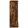 VidaXL Cadre de cheminée chêne fumé 90x30x90 cm bois d'ingénierie