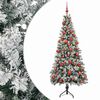 vidaXL Sapin de No&euml;l artificiel avec boules 120 cm 150 LED Blanc chaud