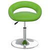 vidaXL Tabouret de bar Vert Similicuir