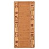 vidaXL Tapis de couloir Support de gel Beige 67x150 cm