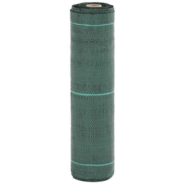 vidaXL Membrane anti-mauvaises herbes verte 0,5 x 100 m PP