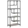 vidaXL Biblioth&egrave;que sonoma gris 81x36x176 cm bois d'ing&eacute;nierie