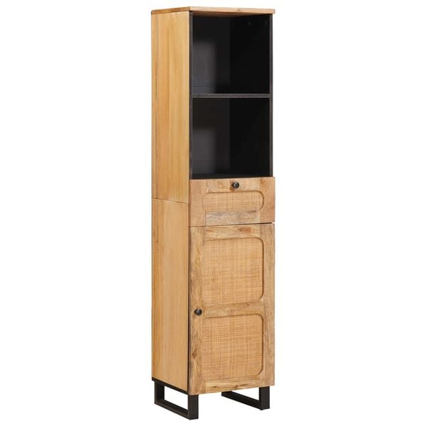 vidaXL Ensembles de salle de bain Naturel Bois de mangue massif