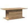 vidaXL Table basse ch&ecirc;ne artisanal 102x55,5x40 cm bois d'ing&eacute;nierie