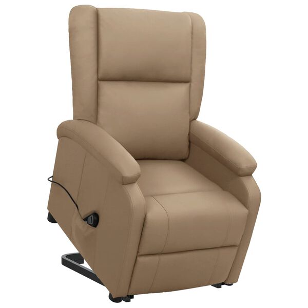 vidaXL Fauteuil Cappuccino Similicuir