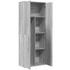 vidaXL Buffet haut sonoma gris 70x35x180 cm bois d'ing&eacute;nierie