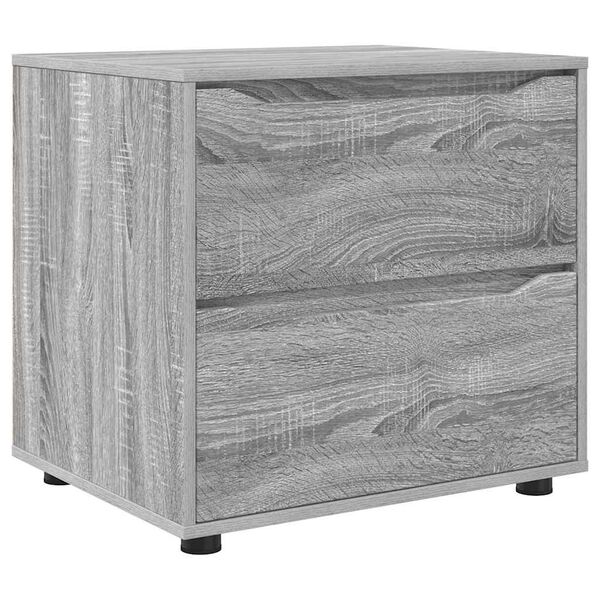 vidaXL Armoire de rangement Gris Sonoma 60 x 48 x 57 cm