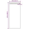 vidaXL Rideaux occultants avec anneaux 2 pcs Noir 245 x 140 cm