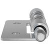 vidaXL Serrure 2 pcs Argent&eacute; 46 x 17 x 1,2 mm Acier