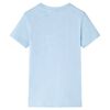 T-shirt pour enfants bleu clair 104