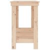 vidaXL Banc de travail 140x50x80 cm Bois de pin massif