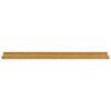 vidaXL &Eacute;tag&egrave;re Murale 4 pcs Beige 80 x 9 x 3 cm Bois d'ing&eacute;nierie