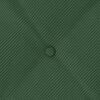 vidaXL Coussin de Dos Vert Jungle 120 x 50 cm Tissu en velours c&ocirc;tel&eacute;