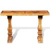 vidaXL Table console Bois de récupération massif