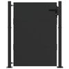 vidaXL Porte de Jardin Noir 105 x 130 cm Acier enduit de poudre