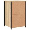 vidaXL Table de chevet chêne sonoma 40x36x60 cm bois d'ingénierie