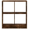 vidaXL Biblioth&egrave;que ch&ecirc;ne fum&eacute; 68,5x32x75 cm bois d'ing&eacute;nierie