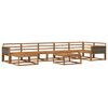 vidaXL Ensemble de canap&eacute;s d'ext&eacute;rieur 8 pcs Naturel