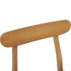 vidaXL Chaise de salle &agrave; manger 2 pcs Naturel 43 x 44,5 x 77 cm
