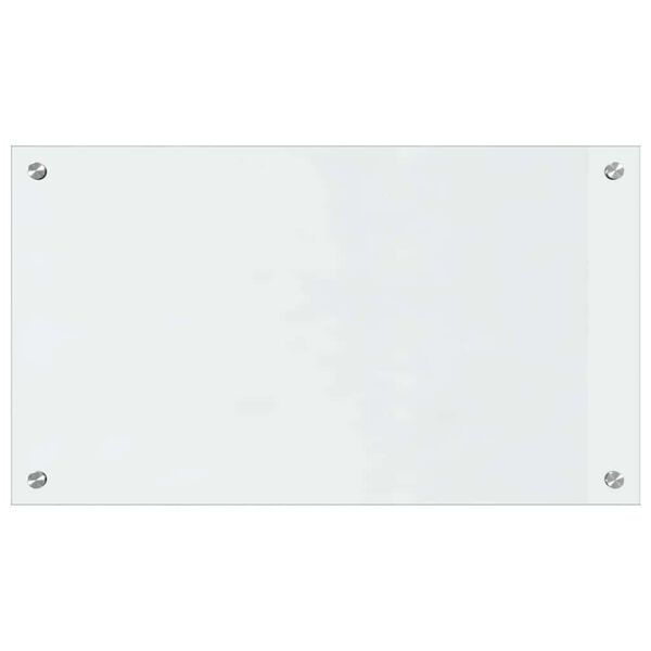 vidaXL Protection de cuisine 2 pcs Transparent 70 x 40 cm verre tremp&eacute;