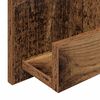 vidaXL &Eacute;tag&egrave;re &agrave; magazines avec &eacute;tag&egrave;re Bois ancien 51 x 11 x 102 cm