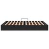 vidaXL Lit de Rangement avec matelas Noir 140 x 200 cm Velours