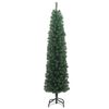 vidaXL Sapin de No&euml;l artificiel Vert 210 cm PVC et acier et plastique